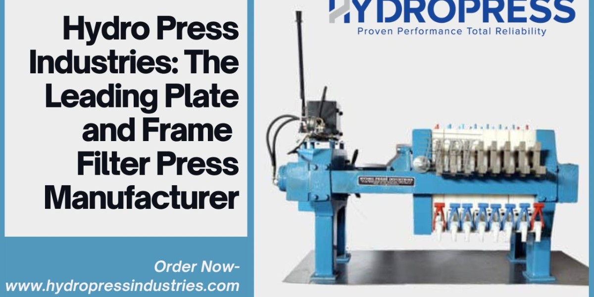 Hydro Press Industries: The Leading Plate and Frame Filter Press Manufacturer