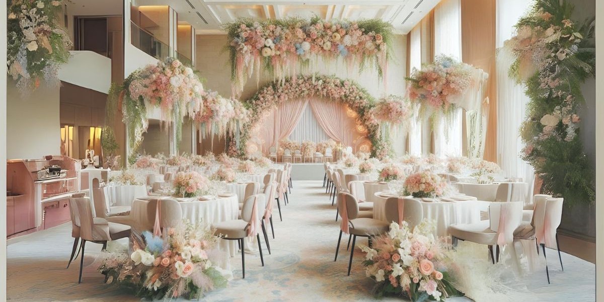 Floral Choices: Stunning Floral Backdrops for Wedding