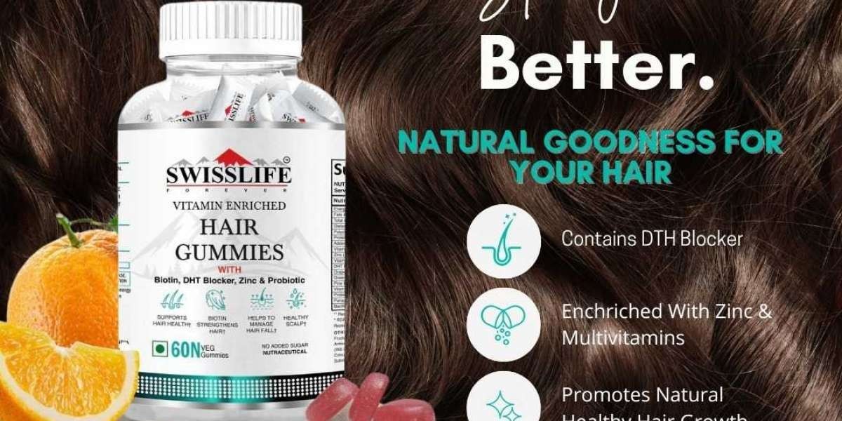 Hair Health Gummies with SwissLifeForever: Nourish Your Locks from Within