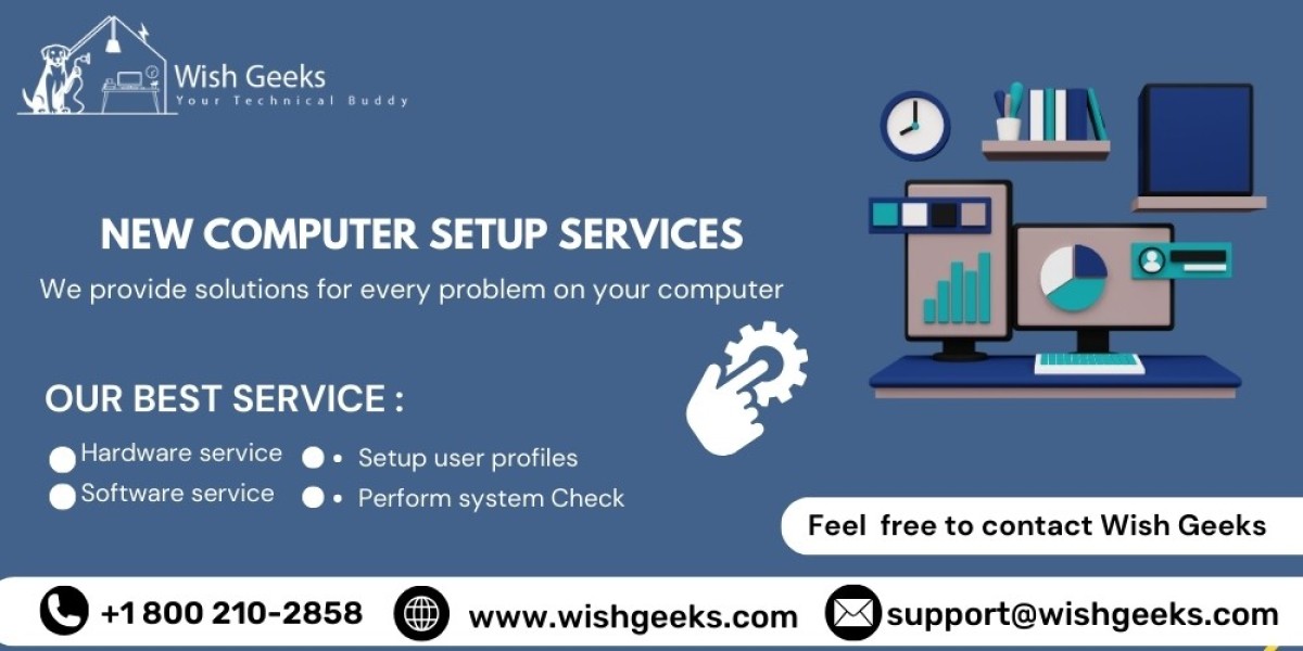 New Computer Setup Services Provided by Wish Geeks