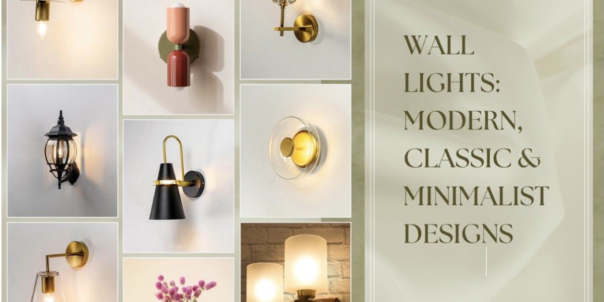 Wall Lights: Modern, Classic & Minimalist Designs