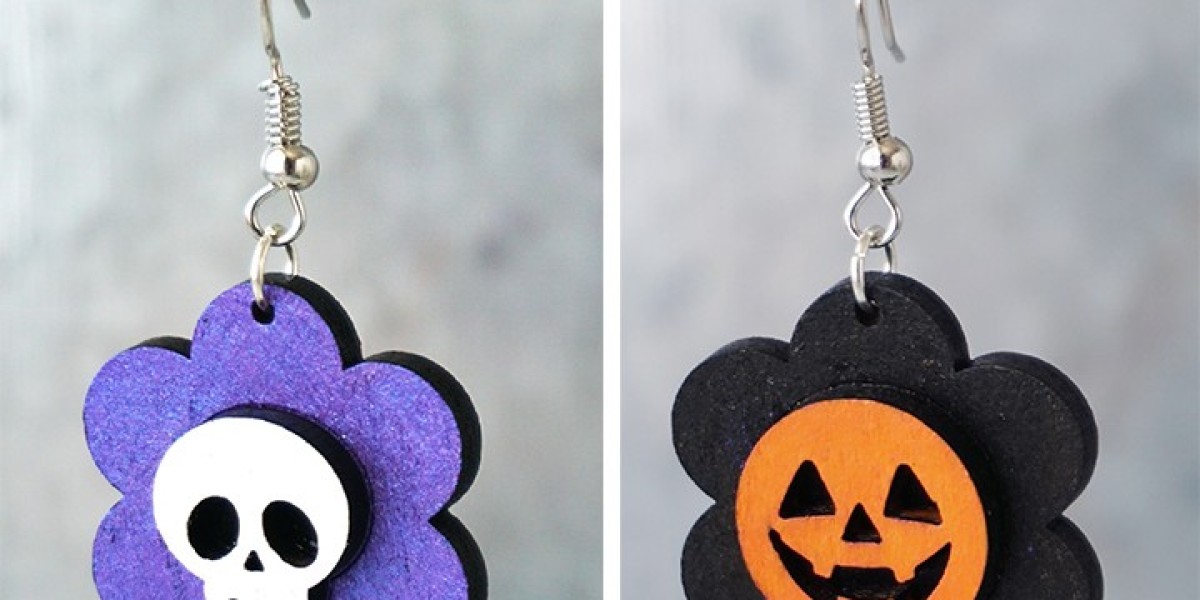 How to Make Easy Halloween Earrings with a Laser Cutter